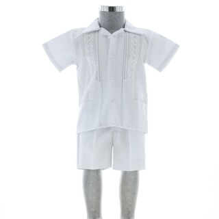 Foto 6 | Foto 6 | Conjunto Para Niño Chicos Olé 3968 Guayabera 3 Piezas Short Guayabera Boina