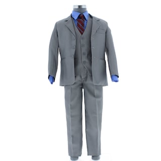 Foto 8 | Foto 8 | Traje Para Niño Chicos Olé 2378 Gris Formal