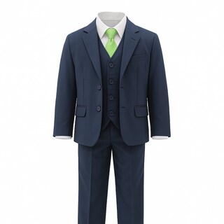 Foto 1 | Foto 1 | Traje Para Niño Chicos Olé 2374-b Azul Marino Elegante