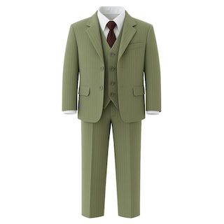 Foto 1 | Foto 1 | Traje Para Niño Chicos Olé 2900 Verde Olivo Rayado