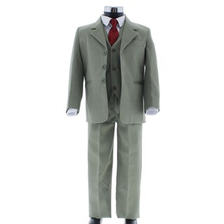 Foto 3 | Foto 3 | Traje Para Niño Chicos Olé 2900 Verde Olivo Rayado