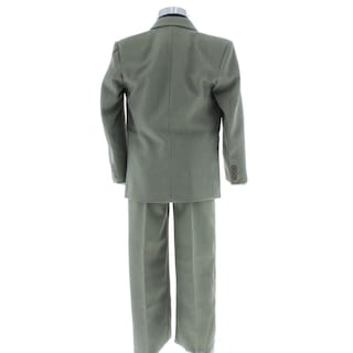 Foto 4 | Foto 4 | Traje Para Niño Chicos Olé 2900 Verde Olivo Rayado