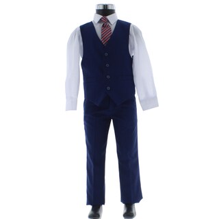 Foto 5 | Foto 5 | Traje Para Niño Chicos Olé 3989 Azul Rey 3 Piezas