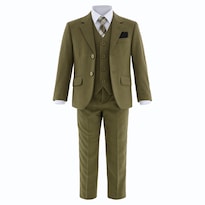 Traje Para Niño Chicos Olé 2919 Café Formal