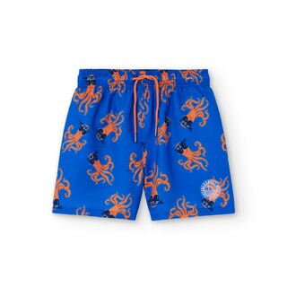 Foto 1 | Foto 1 | Bañador Azul Boboli con Estampado para Niño