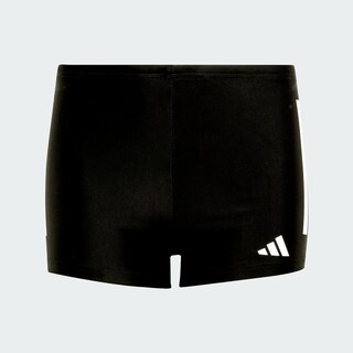Foto 3 | Foto 3 | Shorts De Natación 3 Franjas Niños Adidas Negro Niños