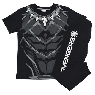 Foto 1 | Foto 1 | Pijama Black Panther Carsatoons 0pjav28 color Negro