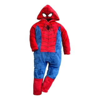 Foto 1 | Foto 1 | Mameluco Marvel Niño con Gorro Bordado Spiderman color Rojo