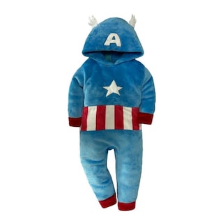Foto 2 | Foto 2 | Kit 2 Mamelucos Marvel Capitán América y Spiderman para Niño