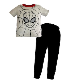 Foto 1 | Foto 1 | Pijama Algodón Pantalón Y Playera Marvel Spiderman Gris
