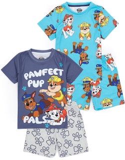 Foto 1 | Foto 1 | Conjunto De Pijama Paw Patrol Para Niños, Paquete De 2 | Camiseta Azul De Manga Corta Y Pantalones Cortos - Venta Internacional.