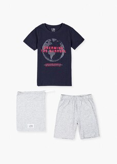 Foto 1 | Foto 1 | Pijama Manga Corta Estampada Para Niño Losan