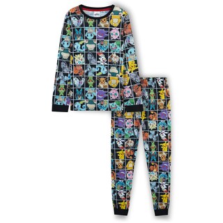 Foto 1 | Foto 1 | Set De Pijamas Pokémon Pikachu Para Niños De 11 A 12 Años, Aplicación Negra - Venta Internacional.
