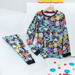 Foto 3 | Foto 3 | Set De Pijamas Pokémon Pikachu Para Niños De 11 A 12 Años, Aplicación Negra - Venta Internacional.