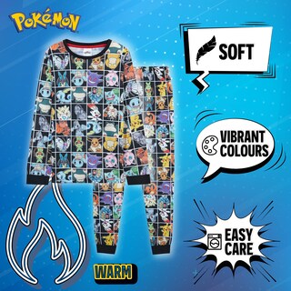 Foto 6 | Foto 6 | Set De Pijamas Pokémon Pikachu Para Niños De 11 A 12 Años, Aplicación Negra - Venta Internacional.