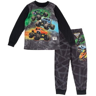 Foto 1 | Foto 1 | Set De Pijama Monster Jam Truck Grave Digger El Toro Loco Megalodon - Venta Internacional.
