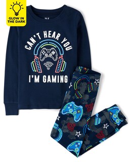 Foto 4 | Foto 4 | Conjunto De Pijama The Children's Place Boys De Manga Larga, 100% Algodón - Venta Internacional.