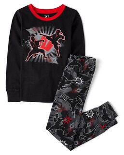 Foto 1 | Foto 1 | Pijama The Children's Place Boys De Manga Larga, 100% Algodón - Venta Internacional.