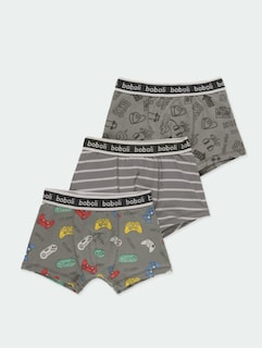 Foto 1 | Foto 1 | Set 3 Piezas De Boxers Niño Boboli