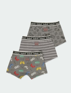 Foto 2 | Foto 2 | Set 3 Piezas De Boxers Niño Boboli