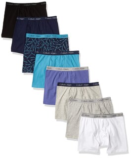 Foto 1 | Foto 1 | Calzoncillos Tipo Bóxer Calvin Klein Para Niños, Paquete De 8 Unidades, Talla Xs - Venta Internacional.