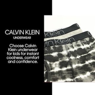 Foto 3 | Foto 3 | Calzoncillos Tipo Bóxer Calvin Klein Para Niños, Paquete De 4, Camostripe - Venta Internacional.