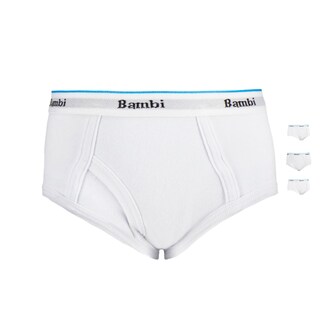 Foto 1 | Foto 1 | Trusa Calzon Bambi Para Niño 3 Piezas Ropa Interior Blanco