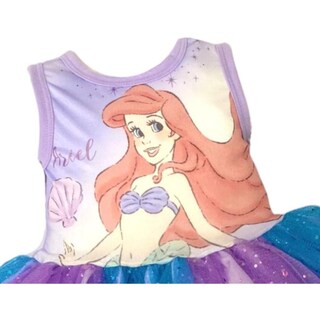 Foto 2 | Foto 2 | Vestido Disney Estampado Princes Ariel Púrpura