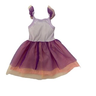 Foto 3 | Foto 3 | Vestido Estampado Tirantes Disney Olaf Púrpura