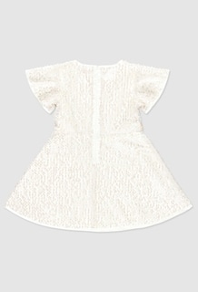 Foto 2 | Foto 2 | Vestido Boboli Beige con Lentejuelas para Niña