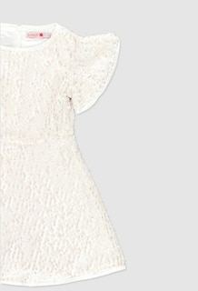 Foto 3 | Foto 3 | Vestido Boboli Beige con Lentejuelas para Niña