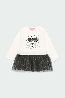 Foto 1 | Foto 1 | Vestido para Niña Boboli Estampado de Gato