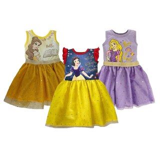 Foto 1 | Foto 1 | Kit 3 Vestidos Disney Princesas Bella/ Blancanieves/ Rapunzel Multicolor