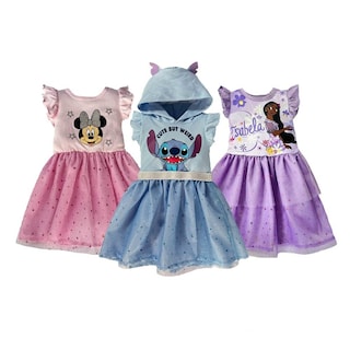 Foto 1 | Foto 1 | Kit 3 Vestidos Disney Multicolor Minnie/ Stitch/ Isabela