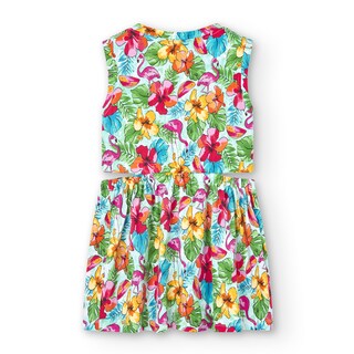 Foto 2 | Foto 2 | Vestido de Punto con Estampado Floral Boboli para Niña