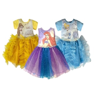 Foto 1 | Foto 1 | Kit 3 Vestidos Disney Bella, Ariel, Cenicienta Multicolor