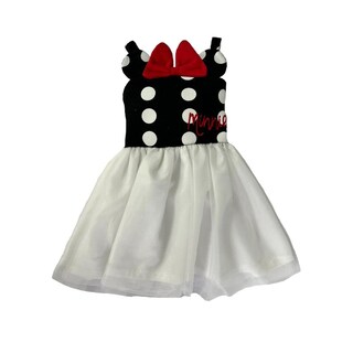 Foto 3 | Foto 3 | Kit 3 Vestidos Disney Minnie Rojo, Blanco, Rosa Multicolor