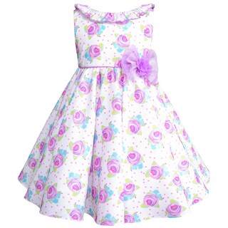 Foto 2 | Foto 2 | Vestido Floral Lila Para Niñas Pequeñas Gerat