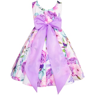 Foto 3 | Foto 3 | Vestido De Flores Lila Para Niñas Gerat