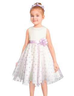 Foto 1 | Foto 1 | Vestido de Fiesta con Estrellas Gerat Lila para Niña