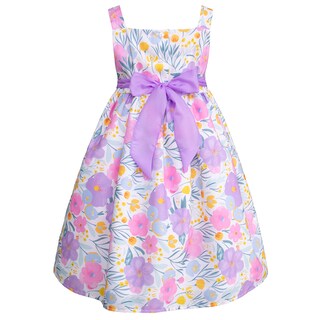 Foto 3 | Foto 3 | Vestido Floral para Niña con Moño Gerat