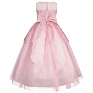 Foto 3 | Foto 3 | Vestido de Fiesta Gerat con Brillos y Tul Rosa para Niña