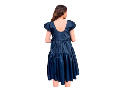 Foto 2 | Foto 2 | Vestido Para Niña Carana Amplio Manga Ranglan Marino, Desigual Talla 18