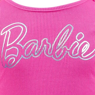 Foto 3 | Foto 3 | Vestido con Manga Larga Barbie Rosa para Niña