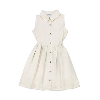 Foto 1 | Foto 1 | Vestido Coqueta Para Niña En Algodón Poliéster Con Cuello Camisero