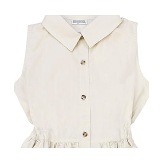 Foto 2 | Foto 2 | Vestido Coqueta Para Niña En Algodón Poliéster Con Cuello Camisero