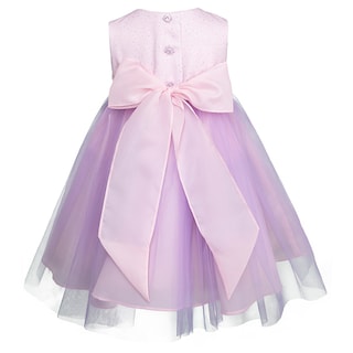 Foto 5 | Foto 5 | Conjunto Abrigo Y Vestido De Fiesta Para Bebé Niña Lila Y Rosa
