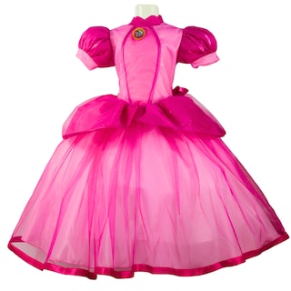 Foto 1 | Foto 1 | Disfraz Princesa Peach Super Brothers Niña Vestido Rosa