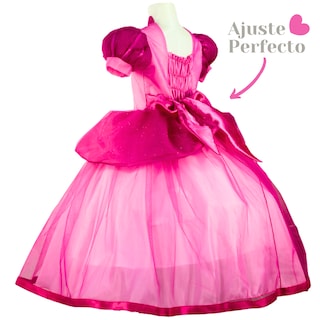 Foto 4 | Foto 4 | Disfraz Princesa Peach Super Brothers Niña Vestido +faldilla