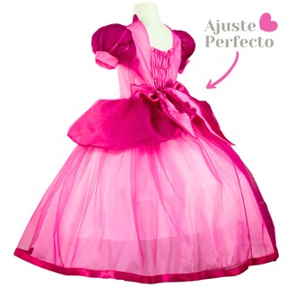 Foto 4 | Foto 4 | Disfraz Princesa Peach Super Brothers Niña Vestido +faldilla